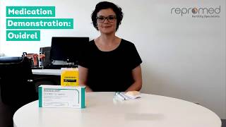 Ovidrel Medication Demonstration [upl. by Aikim]