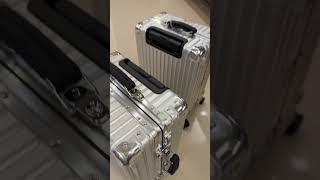 Rimowa Classic Cabin ￼aluminium suitcase check in suitcase rimowa [upl. by Gnel200]