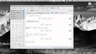 Taking Derivatives in Maple 15 [upl. by Yreved]