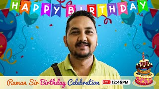 Raman sir Birthday Celebration EAD Online Classes [upl. by Cortie]