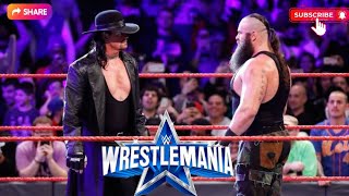 Braun strowman vs Undertaker full match WWE 2k23 [upl. by Renata860]