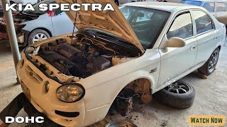 KIA Spectra Suspension Work [upl. by Ahselak]