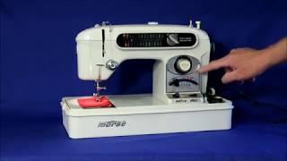 Morse Apollo 6400 FotoMatic V Sewing Machine [upl. by Valente39]