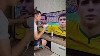 Brazil National anthem ❤️🇧🇷 viral short trending reaction [upl. by Aerdno520]