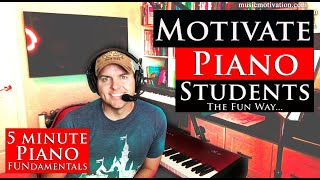 How to Motivate Piano Students to Want to Play the Piano with Jerald Simon Essential Piano Lessons [upl. by Akoyin]