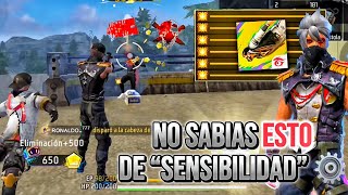 LA MEJOR SENSIBILIDAD ⚙️ para dar TODO ROJO ❤️ SIN DPI en FREE FIRE  soyronaldof [upl. by Bubalo609]