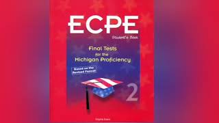 ECPE test 4 listening part [upl. by Rosemaria613]