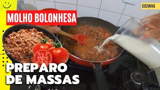 IMPRESSIONE com esse MOLHO à BOLONHESA  Como PREPARAR com ONZE INGREDIENTES [upl. by Packston320]