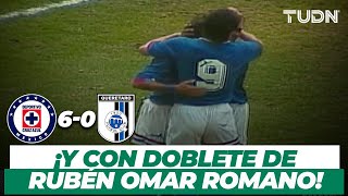 Del recuerdo ¡El día que Cruz Azul le propinó una goleada HISTÓRICA a los Gallos Blancos I TUDN [upl. by Nichani]