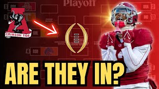 How Alabama GETS IN the College Football Playoffs Full Breakdown [upl. by Noillimaxam]