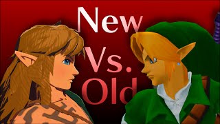 New vs Old Legend of Zelda [upl. by Odranar82]