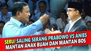 SERU SALING SERANG PRABOWO VS ANIES MANTAN ANAK BUAN DAN MANTAN BOS prabowo pilpres2024 anies [upl. by Kcirdneked]