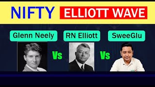 NIFTY Elliott Wave Counts  Glenn Neely vs RN Elliott vs SweeGlu [upl. by Froehlich37]