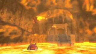 The Legend of Zelda Skyward Sword  Volcano Dungeon Overview  JP  Wii [upl. by Ahseital]