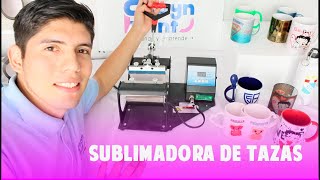 Sublimadora de Tazas  Características  Tips  Configuración y uso completo [upl. by Ilyah953]