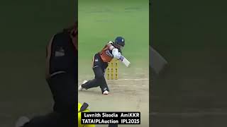 Luvnith Sisodia  AmiKKR  TATAIPLAuction  IPL2025 [upl. by Ecyrb]