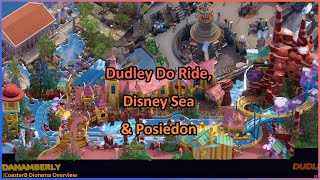 Dudley Do Ride Disney Sea amp Posiedon  Parkitect CoasterB Diorama Showcase [upl. by Plumbo604]