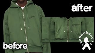 designing a realistic hoodie in paintnet  roblox photobashing tutorial [upl. by Arratahs]