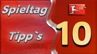 1 Bundesliga 10 Spieltag Tipp Fakten Prognosen Ergebnisse [upl. by Merri]