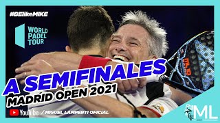 🎙 Lamperti amp Coello WORLDPADELTOUR Madrid Open 2021 Cuartos Vs Mikel Yanguas amp Iván Ramírez [upl. by Roseline]