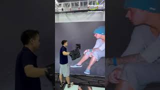 Amazing The LED display was repaired in seconds ⚡ LEDVideoWall LEDDisplay shorts [upl. by Odlabu]