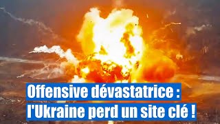 Frappe russe ciblés  lUkraine perd un site stratégique clé [upl. by Annayhs122]