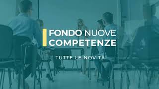 Fondo Nuove Competenze [upl. by Taryne]