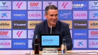 Rueda de prensa SD Eibar vs Real Oviedo [upl. by Anilah868]