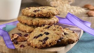 Galletas de Avena Suaves Fáciles y con Pocos Ingredientes y sin pasitas [upl. by Dohsar]