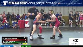 Mat 6 97 Austin Laudenbach Minnesota Blue Vs Alessio Perentin New Jersey Red [upl. by Chlo191]