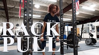 How to Rack Pull with Mark Rippetoe [upl. by Lledner163]