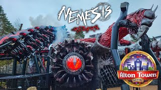 The NEW Nemesis Reborn quotEyequot  🇬🇧 Alton Towers 2024 [upl. by Corley]