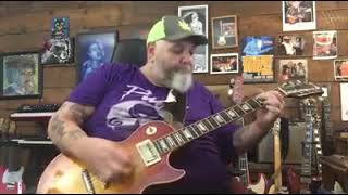 Popa Chubby Guitar Lesson A Sad Song in G and E using Hammer ons and pull offs [upl. by Riobard118]