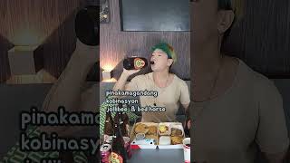 Jollibee redhorse mukbang [upl. by Asilaj]