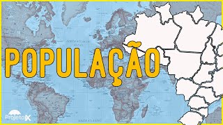 Geografia  População  Prof Thiago Feitosa [upl. by Revlis171]