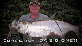 Tarpon from FLOAT TUBES Antigua Fly Fishing Charters Caribbean Saltwater Fly Fishing [upl. by Parrie]