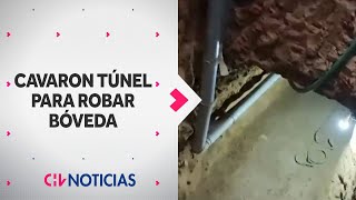 Detienen a 7 personas por CAVAR TÚNEL PARA ROBAR BÓVEDA con dinero en Villa Alemana [upl. by Olnton]