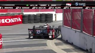 Kimball HunterReay amp Rahal Crash  IndyCar  Toronto 2016 [upl. by Malkin13]