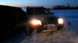 Jeep grand cherokee 27CRD in snow [upl. by Mauri]