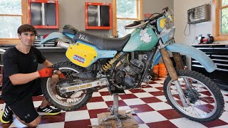 700 Yamaha Dirt Bike Find Rare 1984 IT200 [upl. by Baalbeer]