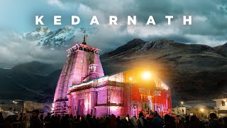 Kedarnath  Indias Most Popular Pilgrimage  From Drone’s Eye [upl. by Ailedo170]