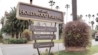 Hollywood Forever Cemetery  Famous Celebrity Grave Tour  Movie Star History amp MUCH MORE [upl. by Jacobsohn371]