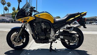 2003 Yamaha FZ1 1000  Super clean Original Fazer in the SF Bay Area [upl. by Ehrenberg183]