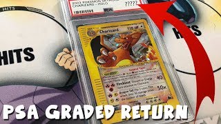 SKYRIDGE HOLY GRAIL CHARIZARD  PSA GRADED POKEMON RETURNS [upl. by Ellga]