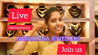 🔴 LIVE NAVARATNA JEWELLERS DIWALI SPECIAL COLLECTION priyas review [upl. by Annabela]