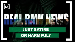 Satire or harmful conspiracies Analysing quotReal Raw Newsquot [upl. by Atal918]