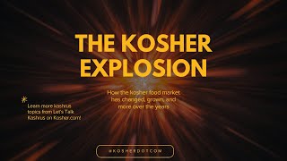 The Explosive Growth Of Kosher Products [upl. by Yerot]