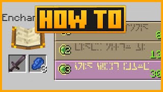 🟨HOW to GET SHARPNESS LEVEL 1000 on a sword in MINECRAFT [upl. by Whale]