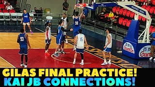 KAI SOTTO BROWNLEE CONNECTIONS GILAS PRACTICE [upl. by Sadella]