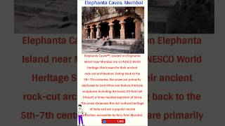 Elephanta Caves The Ancient Heritage of Mumbai shorts [upl. by Moises]